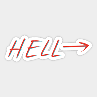 Hell Sticker